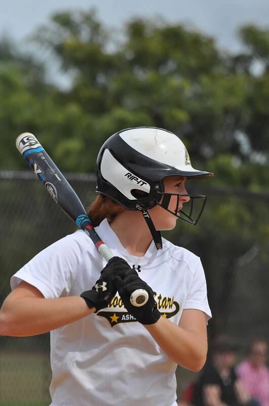 Loudoun County leadoff hitter Sam Carver hopes to help the Lady Raiders improve on an 11-8 finish in 2015 during her junior season in 2016. Photo by Adrian Dillenseger.