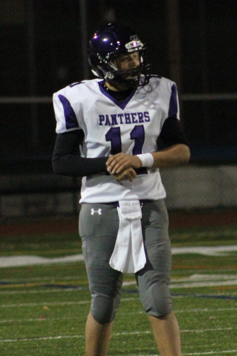 Potomac Falls senior Brady Williams led the Panthers to an 8-4 finish in 2015 which included a VHSL 5A North region playoff win over Wakefield. Photo by Mary Beth Pittinger.
