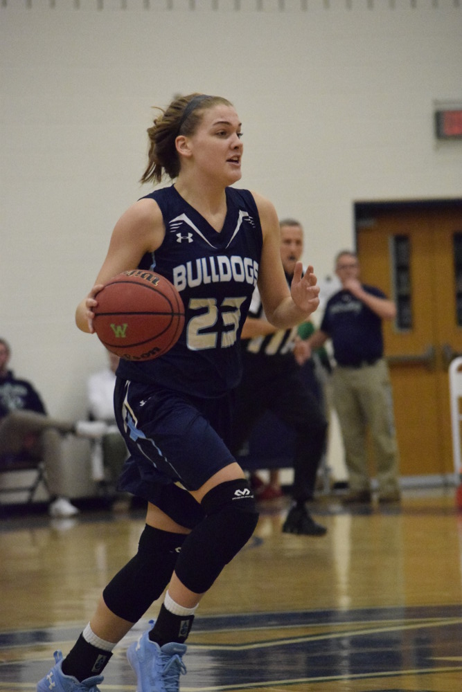 Girls Basketball: Stone Bridge Scores Late in Regulation, Defeats Woodgrove in Overtime chloe-madgwick-stone-bridge-basketball