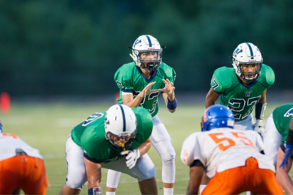 Football: Woodgrove Cruises to Season Opening Win Over Armstrong Bailey Burton Woodgrove Football