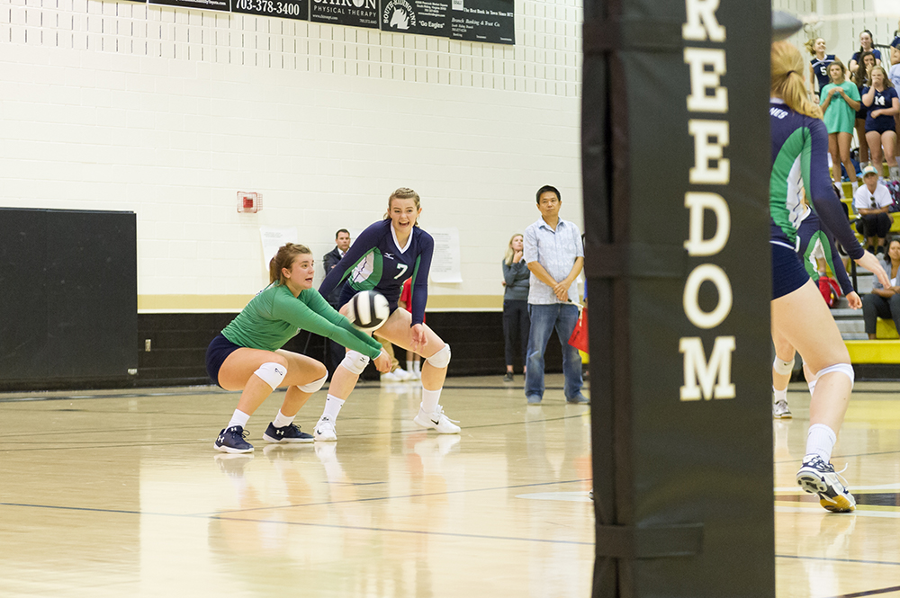 Volleyball: Woodgrove Escapes Freedom in Five Sets Kaleigh Ryan Woodgrove Volleyball