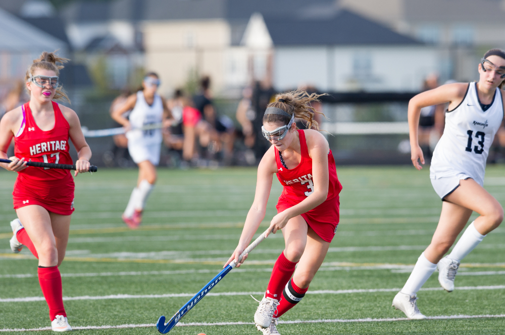 Field Hockey: Heritage Cruises Past John Champe in Early Season Clash Sydney Krieger Heritage Field Hockey