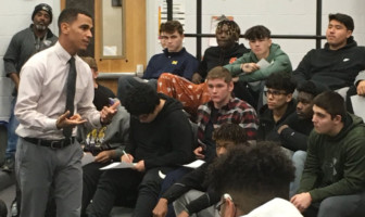 Inside the Huddle: Drake Woodard Takes the Reins for Dominion Football Drake Woodard Dominion Football