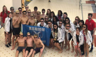 Swimming: Riverside Boys, Girls Sweep VHSL Region 4C Titles Riverside Swimming