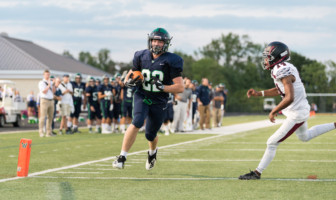 Football: Woodgrove Rolls Past Rock Ridge in Potomac District Clash KJ Lewis Woodgrove Football