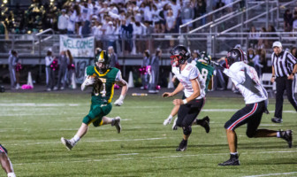 Football: Loudoun Valley Holds Off Heritage in Dulles District Battle Will Degn Loudoun Valley Football