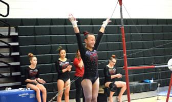 Gymnastics: Heritage Freshman Julia Welch Leads Pride to VHSL Region 4C Title Julia Welch Heritage Gymnastics