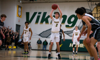 Boys Basketball: Loudoun Valley Holds Off Dominion in Dulles District Semifinal Trent Dawson Loudoun Valley Basketball