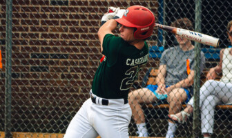 Baseball: Riverside Grad Tyler Casagrande Leads Sliders Past Bunt Cakes in NVCL Matchup Tyler Casagrande Riverside NVCL Baseball
