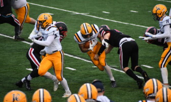 Football: Loudoun County Rallies Late to Spoil Heritage Senior Night Tariq Sims Loudoun County Football