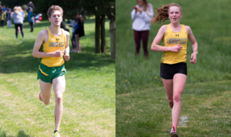 Cross Country: Smith, Fetterolf Sweep Individual Crowns, Lead Vikings to VHSL Region 4C Titles Matthew Smith (left) and Scarlet Fetterolf (right) both crossed the finish line in first place at the VHSL Region 4C cross country championship on April 13 in Leesburg.