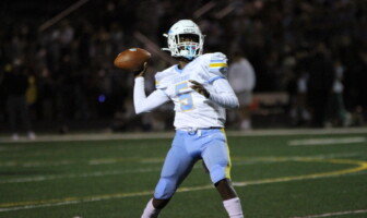Football: Lightridge Holds Off Dominion in Dulles District Dispute Jordan Dorsey Lightridge Football