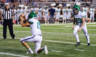 Football: Woodgrove Uses Kicking Weapon to Fend Off Potomac Falls Kollin Samaha Woodgrove Football