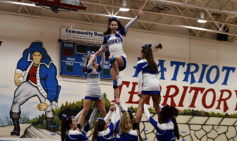 Cheer: Tuscarora Edges Broad Run at Dulles District Mini Tuscarora Cheerleading